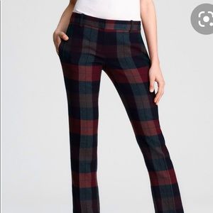 Theory Testra plaid pants LIKE NEW RRP 298